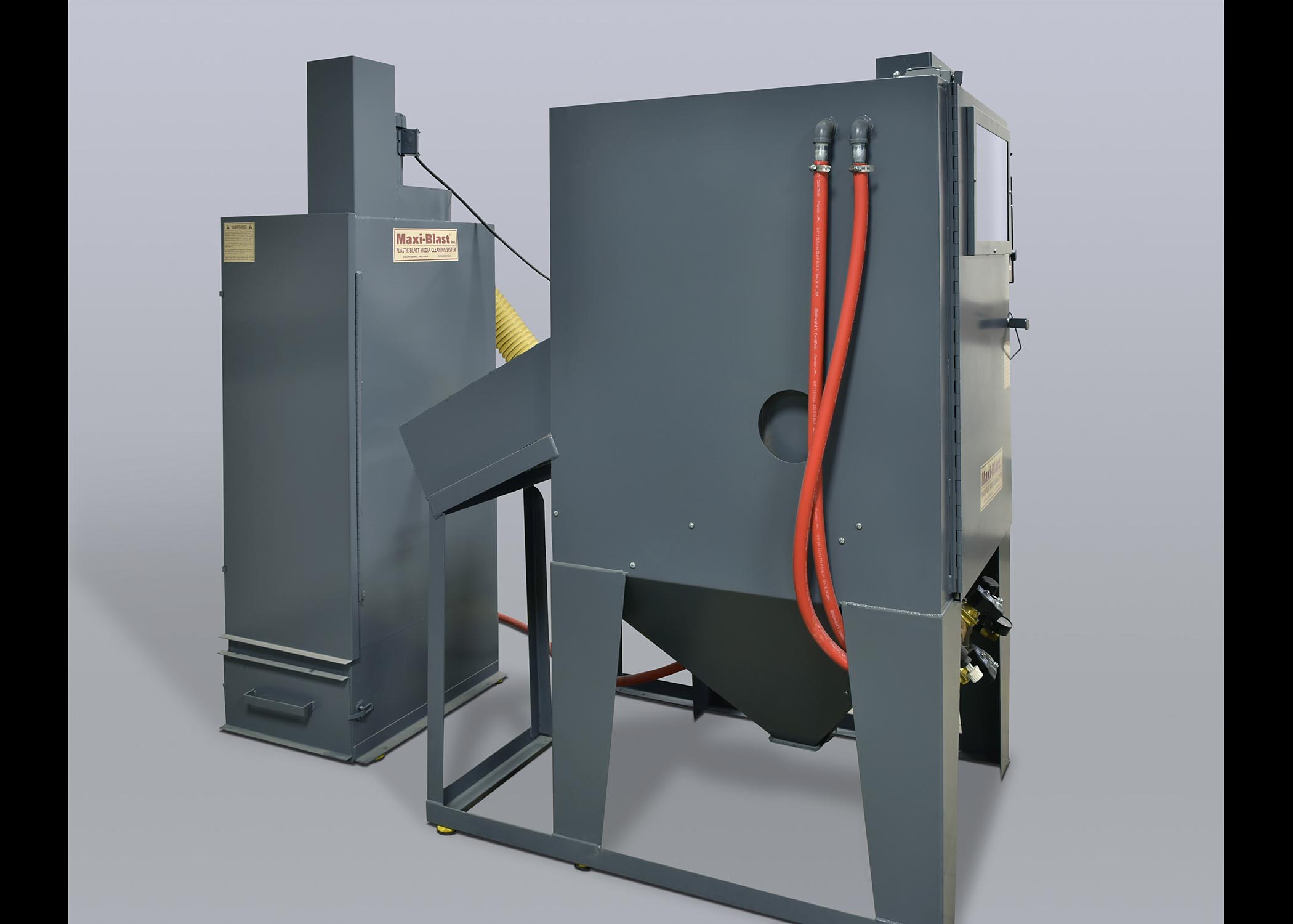 Basket Tumble Blast Deflashing Systems – Maxi-Blast